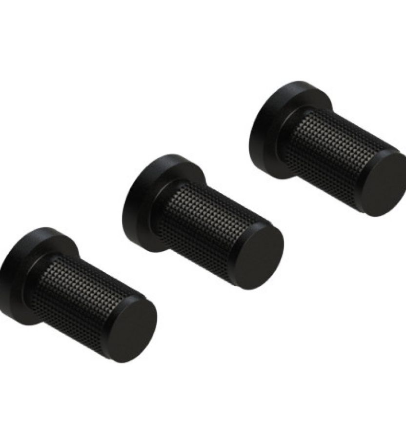 Rubinet T2AHOR Three Valve Tub Filler With Diverter Trim Only