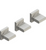 Rubinet T2ARTQ Three Valve Tub Filler With Diverter Trim Only