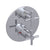 Rubinet T2QGNC Temperature Control Valve With Stop Two Way Diverter With ShutOff Trim Only