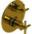 Rubinet T2QGNC Temperature Control Valve With Stop Two Way Diverter With ShutOff Trim Only