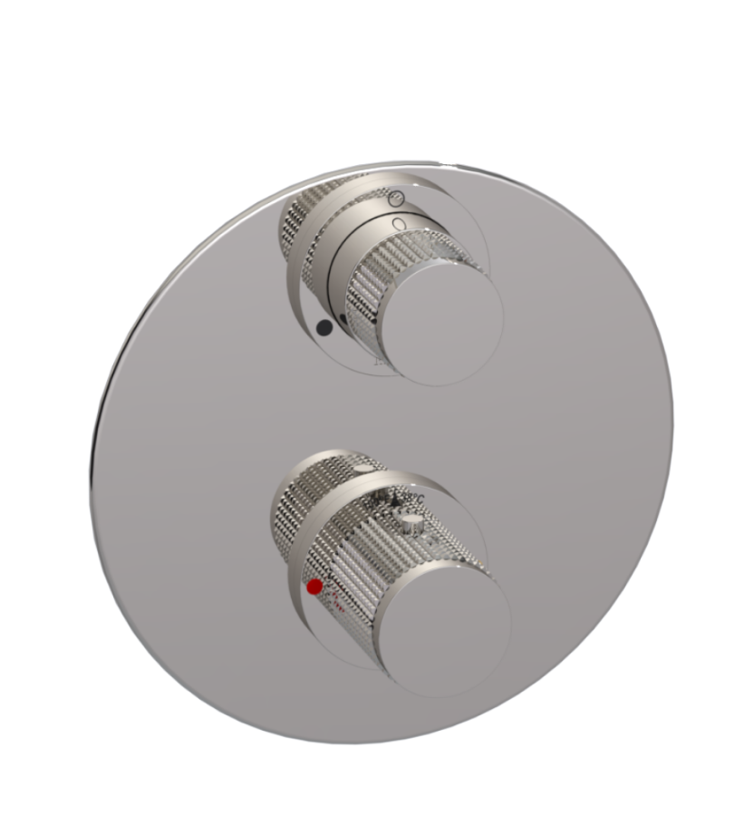 Rubinet T2QHOR Temperature Control Valve With Stop Two Way Diverter With ShutOff, Trim Only