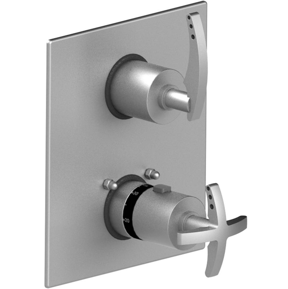 Rubinet T2QLAL Temperature Control Valve With Stop Two Way Diverter With ShutOff Trim Only