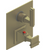Rubinet T2QMQL Temperature Control Valve With Stop Two Way Diverter With ShutOff Trim Only - Parent