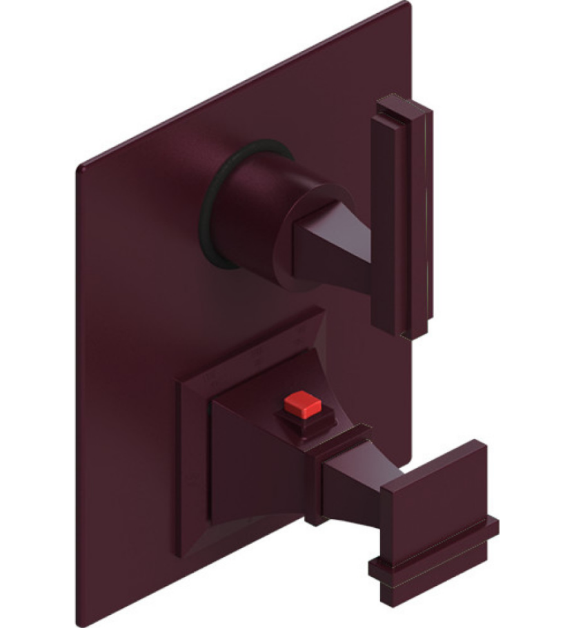 Rubinet T2QMQL Temperature Control Valve With Stop Two Way Diverter With ShutOff Trim Only