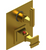 Rubinet T2QMQL Temperature Control Valve With Stop Two Way Diverter With ShutOff Trim Only