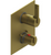 Rubinet T2QRTL Temperature Control Valve With Stop Two Way Diverter With ShutOff, Trim Only - Parent