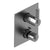 Rubinet T2QRTL Temperature Control Valve With Stop Two Way Diverter With ShutOff, Trim Only