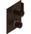 Rubinet T2QRTL Temperature Control Valve With Stop Two Way Diverter With ShutOff, Trim Only