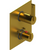 Rubinet T2QRTL Temperature Control Valve With Stop Two Way Diverter With ShutOff, Trim Only