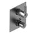 Rubinet T2QRTL Temperature Control Valve With Stop Two Way Diverter With ShutOff, Trim Only