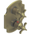 Rubinet T2QRVC Temperature Control Valve With Stop Two Way Diverter With ShutOff, Trim Only - Parent