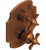 Rubinet T2QRVC Temperature Control Valve With Stop Two Way Diverter With ShutOff, Trim Only