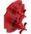 Rubinet T2QRVC Temperature Control Valve With Stop Two Way Diverter With ShutOff, Trim Only