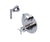 Rubinet T2RGNC Temperature Control Valve With Stop Two Way Diverter With ShutOff, PluOne Other Extra Volume Control Trim Only