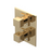 Rubinet T2RRSQ Temperature Control Valve With Stop Two Way Diverter With ShutOff, Plus One Other Extra Volume Control, Trim Only