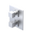 Rubinet T2RRSQ Temperature Control Valve With Stop Two Way Diverter With ShutOff, Plus One Other Extra Volume Control, Trim Only