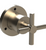 Rubinet T2XGNC Two Way Diverter With ShutOff Trim Only
