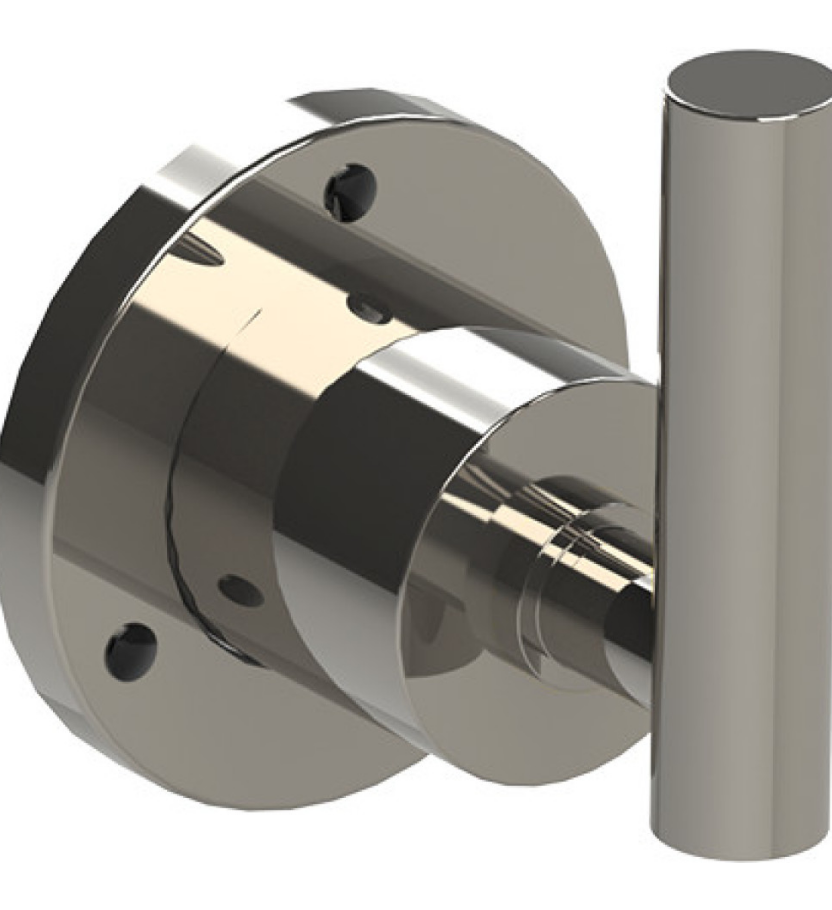 Rubinet T2XGNL Two Way Diverter With ShutOff Trim Only