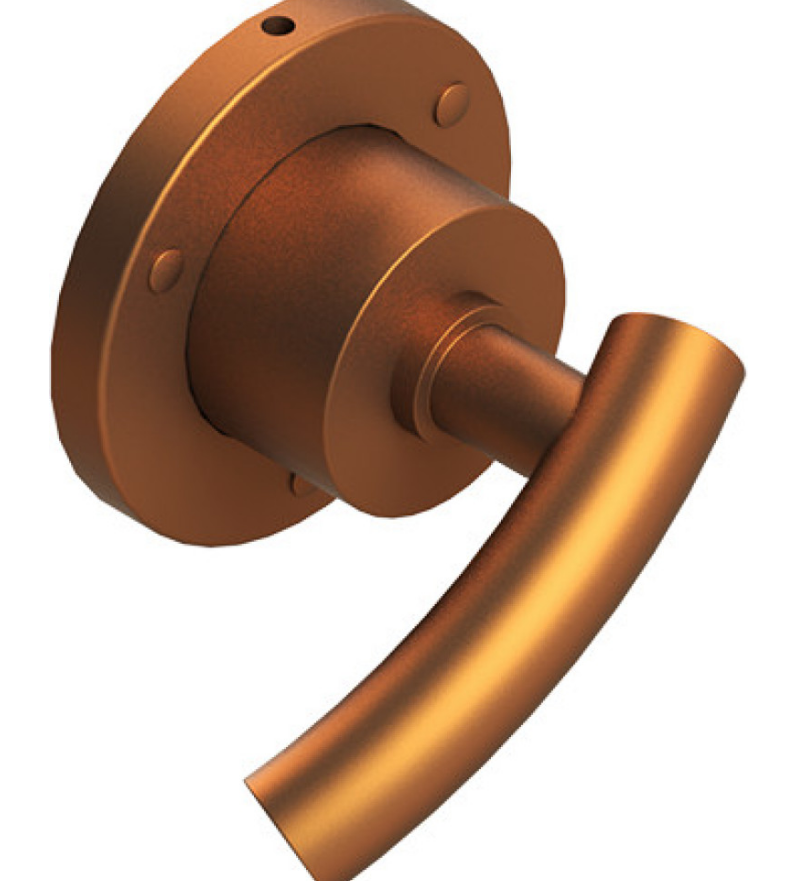 Rubinet T2XHOL Two Way Diverter With ShutOff, Trim Only