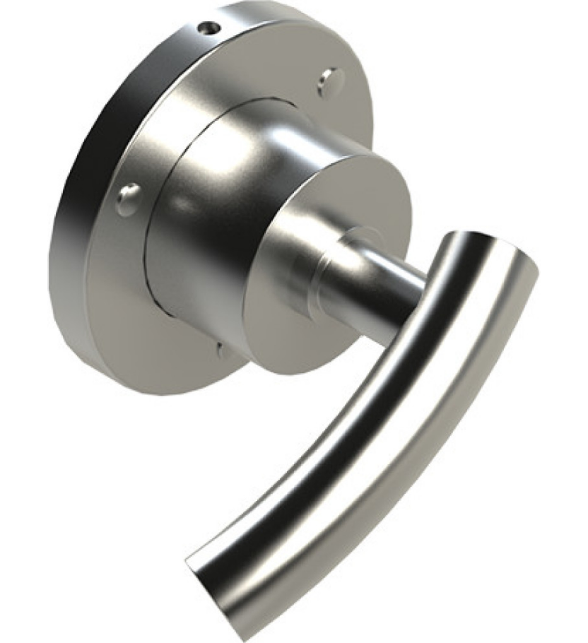 Rubinet T2XHOL Two Way Diverter With ShutOff, Trim Only