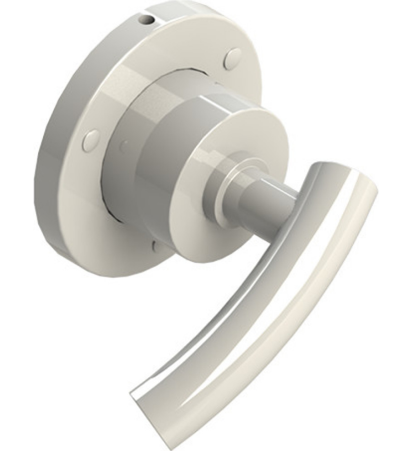 Rubinet T2XHOL Two Way Diverter With ShutOff, Trim Only