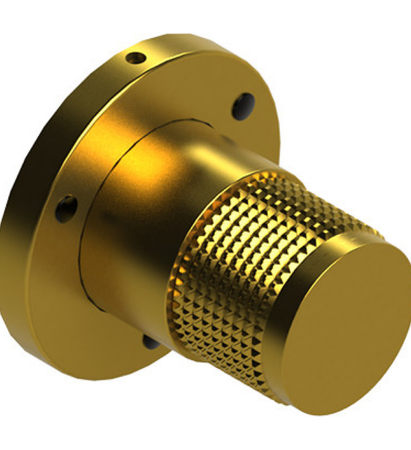 Rubinet T2XHOR Two Way Diverter With ShutOff Trim Only