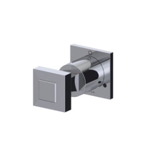 Rubinet T2XICQ Two Way Diverter With ShutOff Trim Only