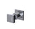 Rubinet T2XICQ Two Way Diverter With ShutOff Trim Only