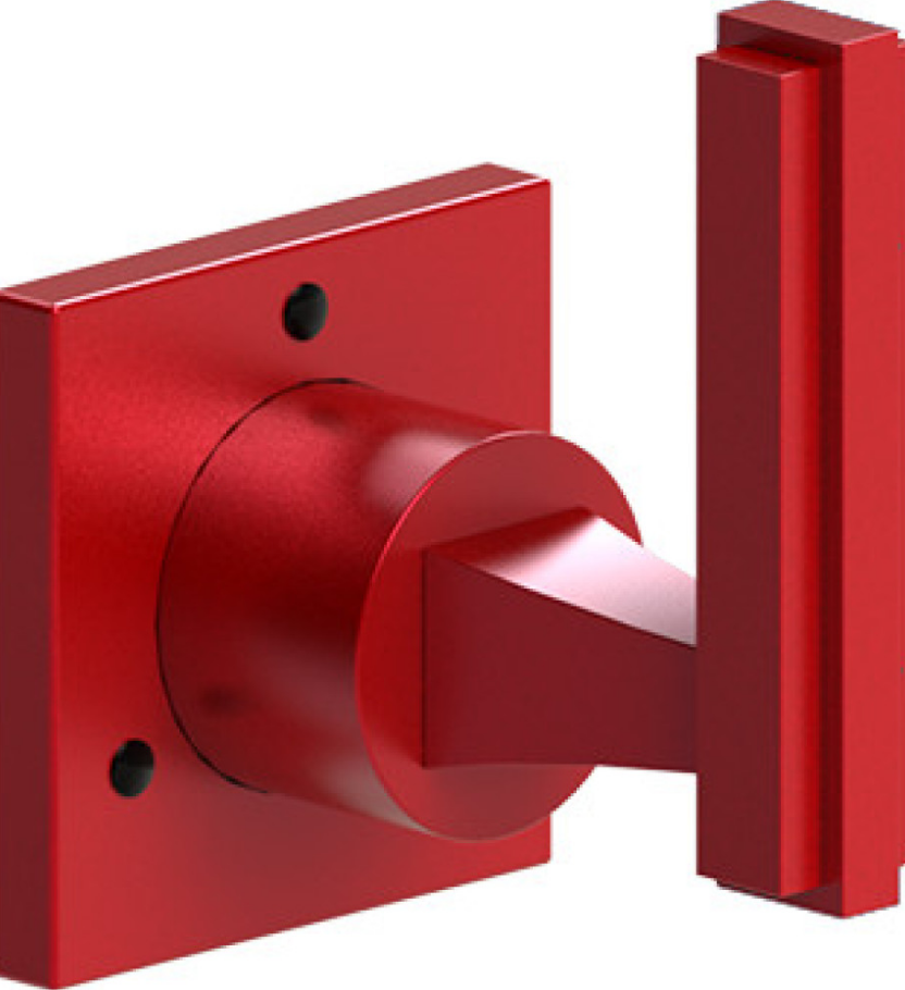 Rubinet T2XMQL Two Way Diverter With ShutOff Trim Only