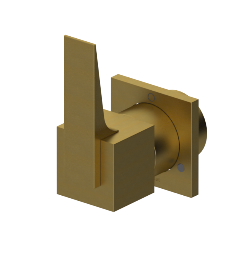 Rubinet T2XRSL Two Way Diverter With ShutOff, Trim Only - Parent