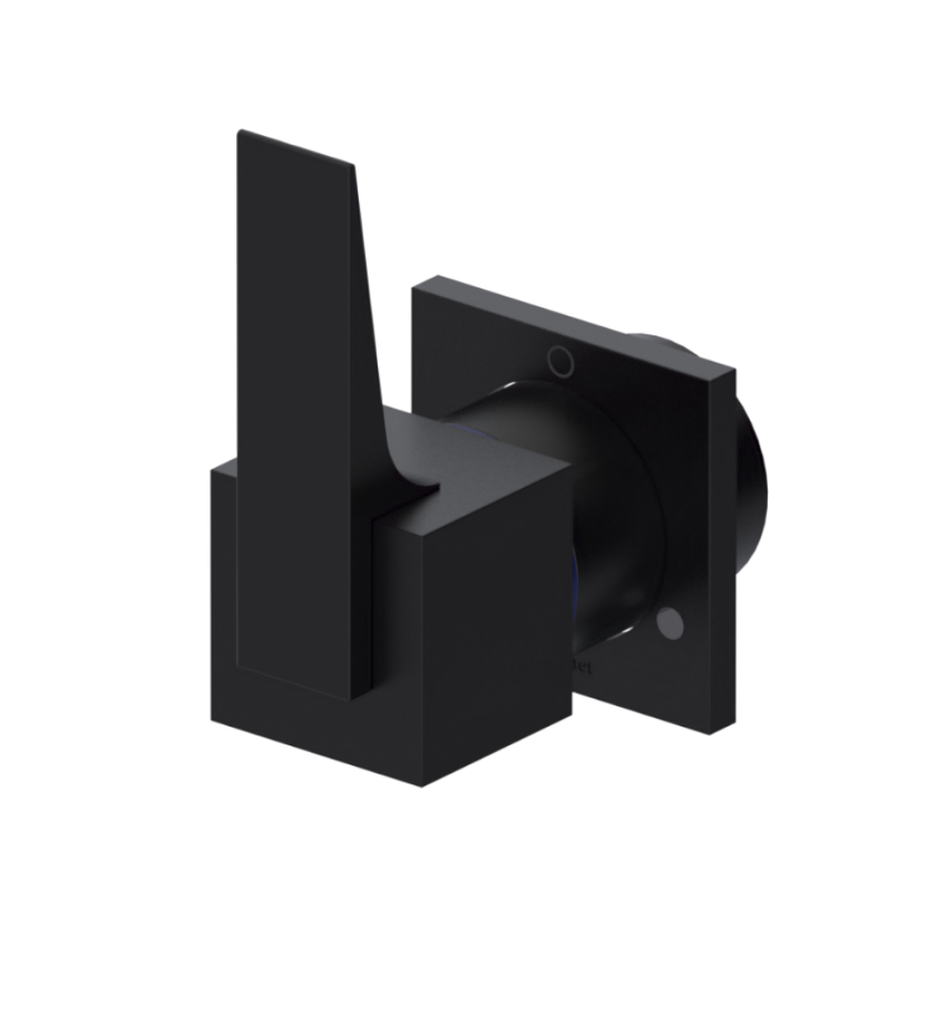 Rubinet T2XRSL Two Way Diverter With ShutOff, Trim Only