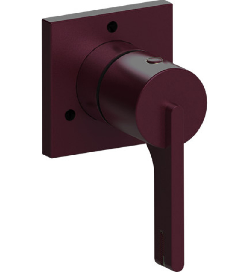 Rubinet T2XRTL Two Way Diverter With ShutOff, Trim Only