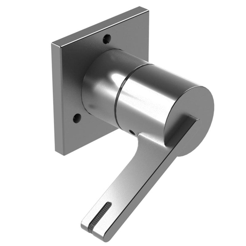 Rubinet T2XRTL Two Way Diverter With ShutOff, Trim Only