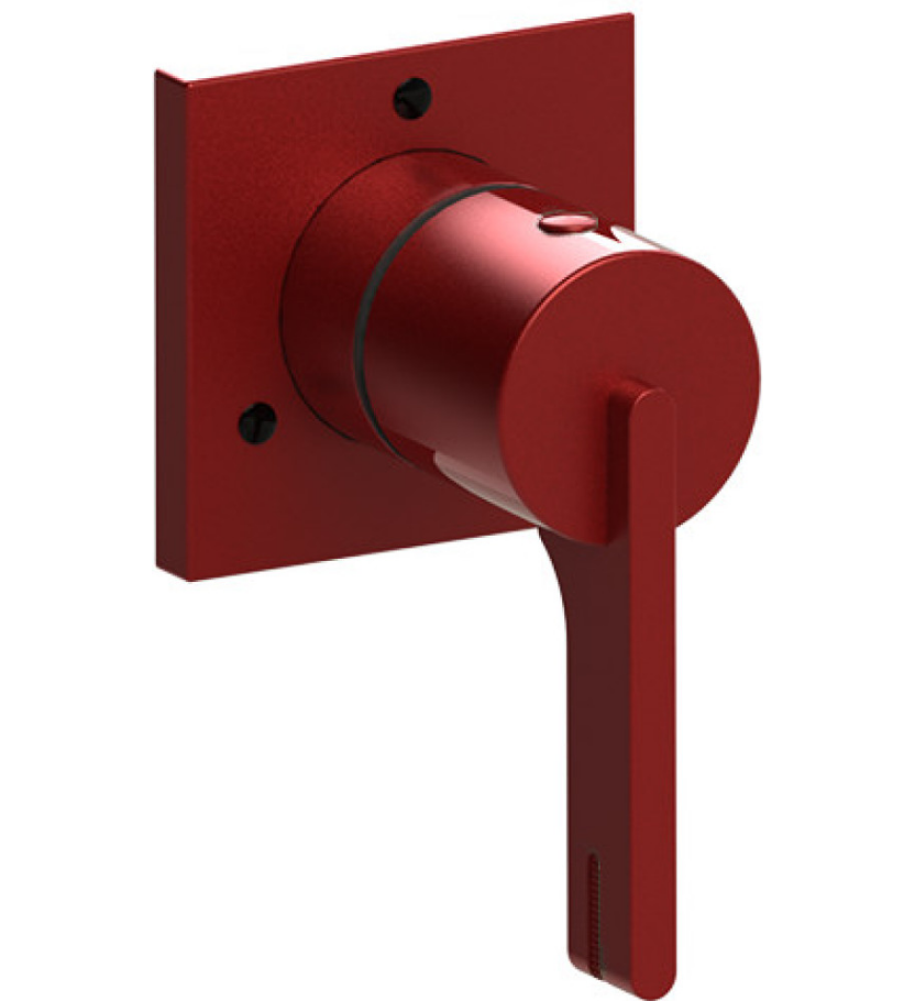 Rubinet T2XRTL Two Way Diverter With ShutOff, Trim Only