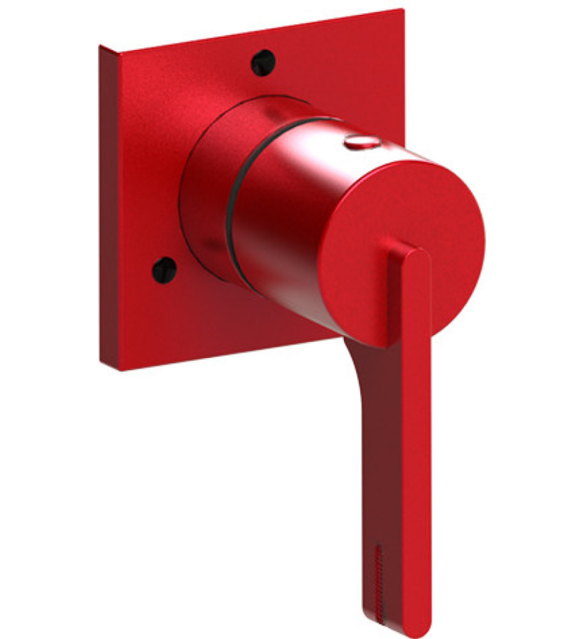 Rubinet T2XRTL Two Way Diverter With ShutOff, Trim Only