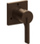 Rubinet T2XRTL Two Way Diverter With ShutOff, Trim Only