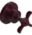 Rubinet T2XRVC Two Way Diverter With ShutOff, Trim Only
