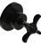 Rubinet T2XRVC Two Way Diverter With ShutOff, Trim Only