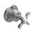 Rubinet T2XRVC Two Way Diverter With ShutOff, Trim Only