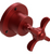 Rubinet T2XRVC Two Way Diverter With ShutOff, Trim Only