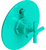 Rubinet T2YGNC Pressure Balance Shower Valve With Stop Two Way Diverter Trim Only