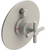 Rubinet T2YGNC Pressure Balance Shower Valve With Stop Two Way Diverter Trim Only