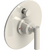 Rubinet T2YGNL Pressure Balance Shower Valve With Stop Two Way Diverter Trim Only
