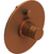 Rubinet T2YHOR Pressure Balance Shower Valve With Stop Two Way Diverter, Trim Only
