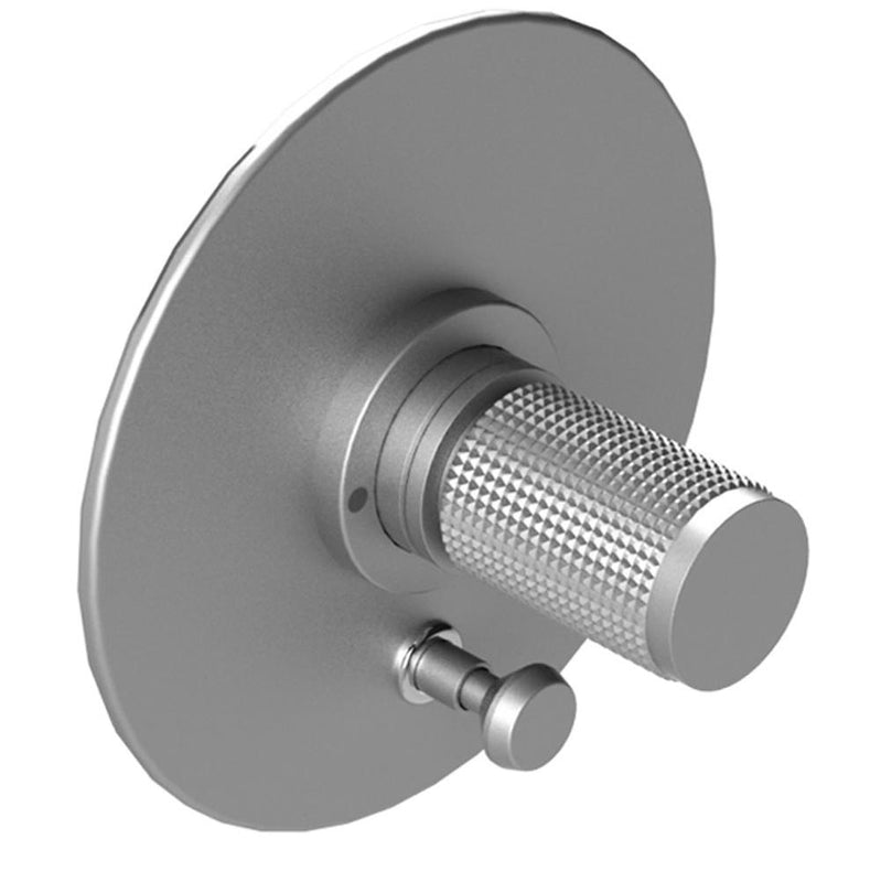 Rubinet T2YHOR Pressure Balance Shower Valve With Stop Two Way Diverter, Trim Only