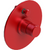 Rubinet T2YHOR Pressure Balance Shower Valve With Stop Two Way Diverter, Trim Only