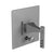 Rubinet T2YICL Pressure Balance Shower Valve With Stop Two Way Diverter Trim Only