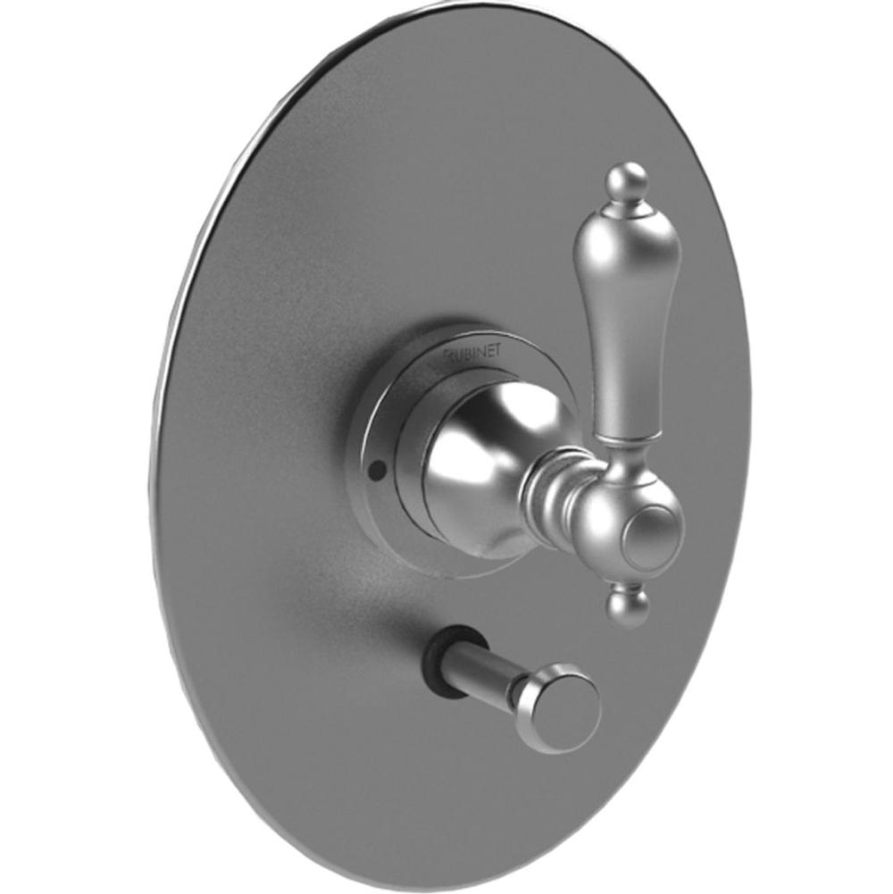 Rubinet T2YRML Pressure Balance Shower Valve With Stop Two Way Diverter Trim Only