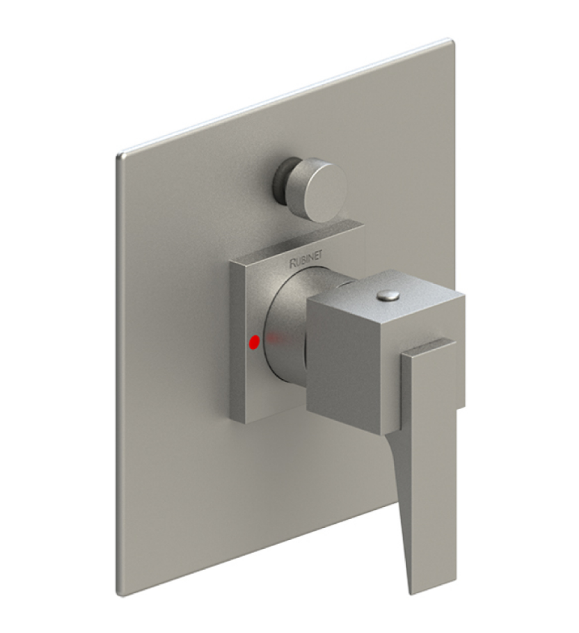 Rubinet T2YRSL Pressure Balance Shower Valve With Stop Two Way Diverter