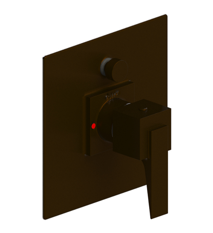 Rubinet T2YRSL Pressure Balance Shower Valve With Stop Two Way Diverter